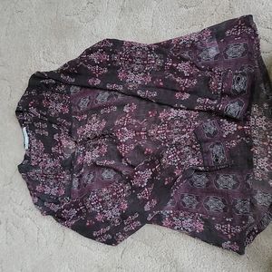 Floral design blouse